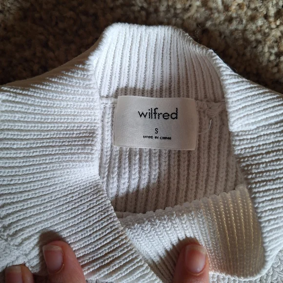 Aritzia Wilfred Knit Crevier Halter Top Small - Picture 8 of 11